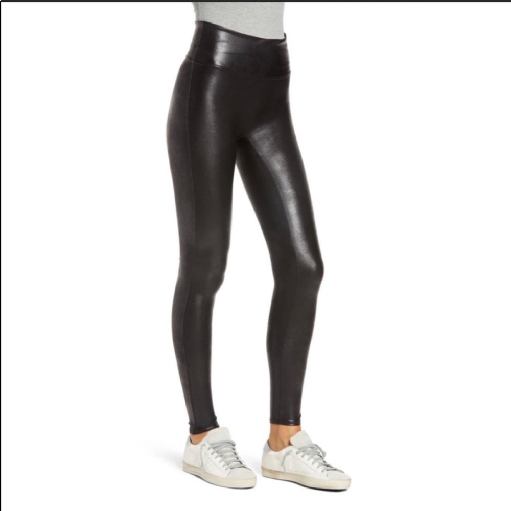 Spanx Faux Leather Leggings - Picture 3 of 6